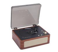 Tangxi Reproductor de CD de Escritorio Retro, Reproductor de CD Portátil Recargable Bluetooth 5.4 con Altavoz, Conector para Auriculares, Entrada USB AUX, para Decoración del Hogar,