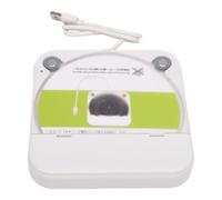Tangxi Reproductor de CD Portátil para Coche, Entrada Auxiliar Alimentada por USB, Sonido HiFi, Reproductor de CD Externo con Resistencia a Golpes y Reducción de Ruido para Vehículos