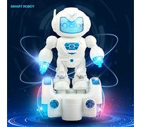 Tangxi Robot de Juguete con Música Intermitente Colorido para Niños Juguete Educativo para Mejorar Las Habilidades Motoras y la Coordinación Ojo-Mano para Niños a Partir de 3 Años Hecho de