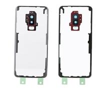 Tangxi S9 Más Material ABS Fuerte y Duradero de la Contraportada del Teléfono G965 para el Equipo Trasero del Reemplazo del S9 (Rojo)