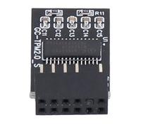 Tangxi Seguridad de Cifrado de Módulo TPM 2.0 de Trabajo Estable para, LPC SPI 12Pin Black Board
