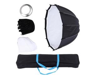 Tangxi Softbox de Liberación Rápida de 35,4 Pulgadas/90 Cm, Softbox de Montaje de Liberación Rápida con Bolsa de Transporte para Difusores de Luz de Rejilla de Panal, para Iluminación