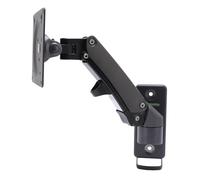 Tangxi Soporte de Pared Telescópico para Pantalla de Computadora, Soporte VESA, Capacidad de Carga de 7 Kg, Ajustable para Monitores de 17 a 27 Pulgadas, ángulo de Visión Mejorado para Trabajo