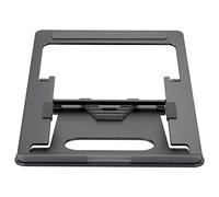 Tangxi Soporte para Computadora Portátil, Soporte Plegable Ajustable de Aleación de Aluminio para Computadora Portátil de 11 a 15,6 Pulgadas, Rejilla de Enfriamiento Vertical Multifunción, (Negro)