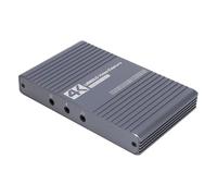 Tangxi Tarjeta de Captura de Vídeo 4K, 1080P 60FPS USB 3.0 HDMI con Salida de Bucle de 3,5 Mm para Streaming, Juegos y videoconferencias. Compatible con PC y más.