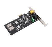 Tangxi Tarjeta de Sonido PCIE para Controlador Maestro CM108AH, Elimina Jitter Fibra óptica Coaxial HiFi Sonido Digital Profesional HiFi