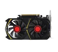 Tangxi Tarjeta Gráfica para Juegos GDDR5 de 4 GB de 128 bits Núcleo de 1500 MHz Memoria de 1700 MHz Refrigeración por Ventilador Dual No Se Necesita Alimentación Externa para 10 11 7 8