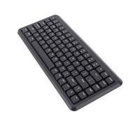 Tangxi Teclado Bluetooth Inalámbrico 2.4G, Teclado Externo Silencioso de Tamaño Completo de 105 Teclas con Teclado Numérico Teclas de Atajo Multimedia, para Computadora iOS Android (Black)