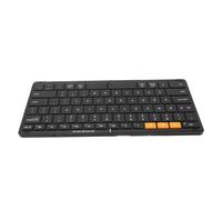 Tangxi Teclado Bluetooth Plegable, 2.4G Modo Dual Inalámbrico Recargable USB C Ultra Delgado Ligero Universal para Tabletas Computadoras Portátiles Oficina Viajes Negocios Uso Diario