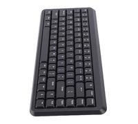 Tangxi Teclado Inalámbrico 2,4G, Teclado Silencioso Bluetooth 5,1 de 84 Teclas con Receptor USB y Teclado Numérico, para Ordenador Portátil, PC, Escritorio, Chromebook (Black)
