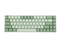 Tangxi Teclado Mecánico para Juegos, Teclado con Cable USB Tipo C Retroiluminado RGB Dinámico de 68 Teclas, Teclado de Computadora Inalámbrico para PC, Interruptor Azul, Rollover de