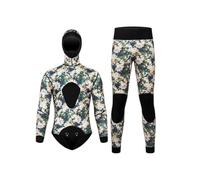Tangxi Traje de Buceo de 3 Mm Trajes de Neopreno con Capucha Engrosados para Hombres con Almohadilla de Protección para el Pecho para Pesca Submarina y Surf 1 Unidad (#3)