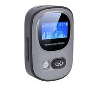 Tangxi Transmisor Receptor Bluetooth 5.3 2 en 1, Chip 5.3 de Baja Latencia, Audio Inalámbrico Avión Adaptador Bluetooth para Auriculares TV Altavoces, Batería de Larga Duración 25H