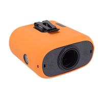 Tangxi Ventilador de Cintura de Enfriamiento Máximo de 6000mAh 40H Rendimiento de Alta Velocidad para el Lugar de Trabajo Al Aire Libre Camping Viajar Naranja
