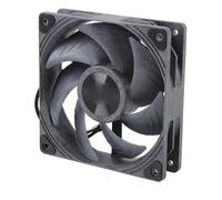 Tangxi Ventilador para PC con Rodamiento de Bolas Doble de 120 Mm de Alto Rendimiento, 3000 RPM, 3 Velocidades Ajustables para Juegos, Negro, 1 Pieza