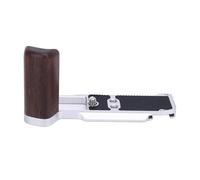 Tangxi X-M5 Empuñadura para Cámara Soporte en L para Fotografía y Grabación de Video, Empuñadura de Madera de Aleación de Aluminio Liviana para una Sujeción Cómoda, con Botón Obturador