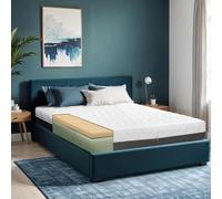 TANHK Colchón de Espuma viscoelástica de Doble Capa Hypersoft Smart | Soporte ortopédico con tecnología Avanzada de circulación del Aire | Tejido hipoalergénico y Transpirable, Fabricado en Italia