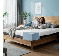 TANHK Colchón Individual con Memoria de Forma Made in Italy | Ortopédico de firmeza Media | Sistema Anti Puntos de presión | Hipoalergénico, Anti bacterias y ácaros (Modugno, 200 x 200)