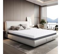 TANHK Colchón Memory Made in Italy | Ortopédico | Sistema de Alivio de Puntos de Presión | Hipoalergénico, Antibacteriano y Antiácaros | Transpirable (Colchón Memory, 200 x 200)