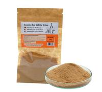 Taninos para Vino Blanco 20g - Extracto Puro de Roble y Castaño, Mejora de la Claridad y del Aroma