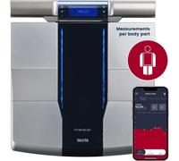 Tanita Báscula de Composición Corporal con BIA de Doble Frecuencia - Más de 12 Parámetros de Salud, Sincronización Bluetooth y App, 8 Electrodos, Análisis Segmentado, 4 Perfiles de Usuario (RD-545HR)
