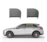 TANJAU Parasol Ventana Lateral Coche para Jeep Wrangler Robin Hood 4-Door Version 2014-2018, Delanteros Traseros Parasol Protección UV Transpirable Privacidad Fácil Instalación,B/Rear-Window
