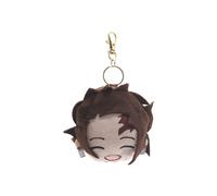 (Tanjiro) Delicioso llavero de peluche Tanjiro Zenitsu Giyu Kyojuro Estuche para auriculares inspirado en Demon