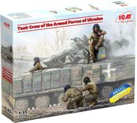 Leopard Crew Of The Armed Forces Of Ukraine 1 :3 5 Plástico Modelo Kit Icm