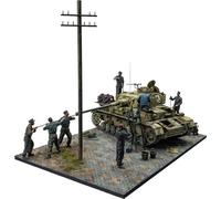 MINIART 36062 Tanque - Diorama - Reparación En Campo Militar Kursk 1943 - 1/35