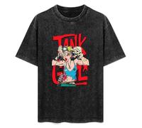 Tank Girl Comics Skull Designer Men T-Shirt Black Unisex Tops Casual tee S