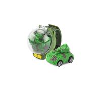 (Tank,Green)Remote Control Watch Car Toys, 2.4 Ghz Cartoon Rc Watch Racing Car Toy With Usb Charging Gift For Kids