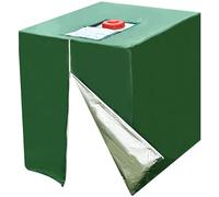 Tank - Protector de tanque de agua de 1000 l, resistente a la lluvia, para contenedores de agua de poliéster 420D, capucha protectora para tanque de agua de lluvia, 116 x 120 x 100 cm