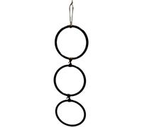 Tank Snake Accessories, Snakes Terrarium Accessory, 4.5x16.5 Inches Swing Hoop Chain & Interactive Pet, Playground Toy for Amphibian Habitat, Home, Indoor, and Outdoor Activities