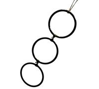 Tank Snake Accessories, Terrarium Decoration, 11.4x42cm Versatile Pet Playground, Interactive Swing Hoop Chain Toy for Amphibians, Indoor Use and Climbing Structures