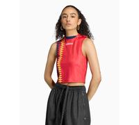 Tank Top Crop adidas Originals Spain Reconstructed Bringback para mujer Rojo M