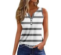Tank Top Mujer, Talla Grande Interior Blancas Algodon Verano Lencero Camisetas de Tirantes, Vestir Blusa Blusas Sin Mangas Marino Tank Camisolas Bra Marron Ropa Mujer Elegante XXL