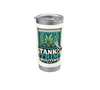Tank Trim Routine Acuario Plantas Vaso térmico de acero inoxidable de doble pared