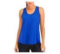 Tank Women's Blouse Top Camiseta de Yoga for Mujer, Camisetas holgadas for Fitness, Chaleco Deportivo sin Mangas for, Blusa Entrenamiento for Correr en Gimnasio Secado rápido(B,S)