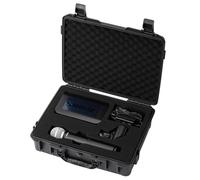 Tankenlid Funda para micrófono inalámbrico, funda rígida compatible con Shure BLX24/SM58/PG58/BETA58A, para micrófonos, receptores y más