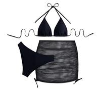 Tankini Mujer Verano 2026 Producto clasificación Trajes de baño Tankinis Set 1 y título del Producto Bikini de Piezas con Cordones y Espalda Descubierta para Mujer diseñado para un Ajuste cómodo y es