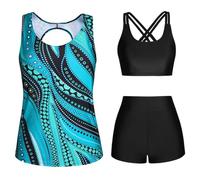 Tankinis Traje De Baño Mujer Dos Piezas Bikinis Tallas Grandes Push Up Conjunto De Bikini Dos Piezas Set Conjunto Playa Mujers Bañador Mujers para Playa Piscina Verano