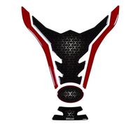 Tankpad Protector de depósito de moto compatible con Kawasaki Z900 negro y rojo X502946
