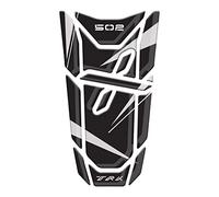 Tankpad Protector de depósito resinado adhesivo efecto 3D, compatible con Benelli TRK 502 X, Negro