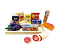 Tanner 0932.3 Cocina y comida Estuche de juego juego de rol - Juegos de rol (Cocina y comida, Estuche de juego, Niño/niña, Multicolor, Madera) , color/modelo surtido