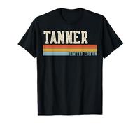 Tanner Retro Vintage Hombres Niños Niños Primer Nombre Camiseta