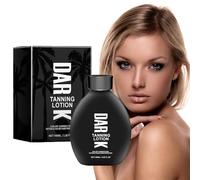Tanning Bed Lotion, Tanning Accelerator, Intense Tanning Formula, Loción bronceadora para interiores para color bronce dorado, CC Cream Matte Airbrush Effect, Natural Sunscreen Repair - 100 ml (1