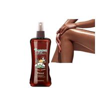 Tanning Body Oil, Tanning Oil With Sun Protection, Tan Enhancer, Tanning Lotion For Face And Body, Tanning Accelerator For Intense Summer Tanning. 240 Ml