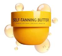 Tanning Cream Sun, Body Butter, 220ml Natural Lotion with Greasy Formula, Bronzing Creams Beach Pool, Skin Supplies Kit, Hydrating Accessory for Travel, Perfect Accessories for Summer Daily Routine