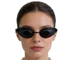 Tanning Goggles, UV Blocking Protective Glasses, 5.98x1.38 pulgadas Red Light Beauty Eyewear with Comfort Fit, Protective Goggles, Light Care Glasses with Modern Style, UV Eye Protection for Daily