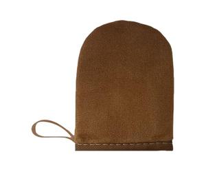 Tanning Mitt Applicator Set - Velvet Self Tan Glove with Small Face Mitt Back Applicator | Waterproof Inner Lining, Streak Free Blend for Body Lotion Mousse and Spray Tanning 3.74x2.95 in